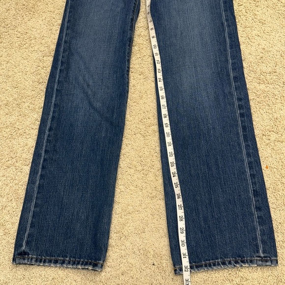 Vintage GAP Boyfriend Straight Leg Jeans 2006 Dark Wash Denim All Cotton - Picture 5 of 11